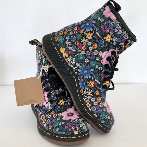 Dr. Martens Shoes - Dr. Martens Darcey Newton Textile upper flaunts.